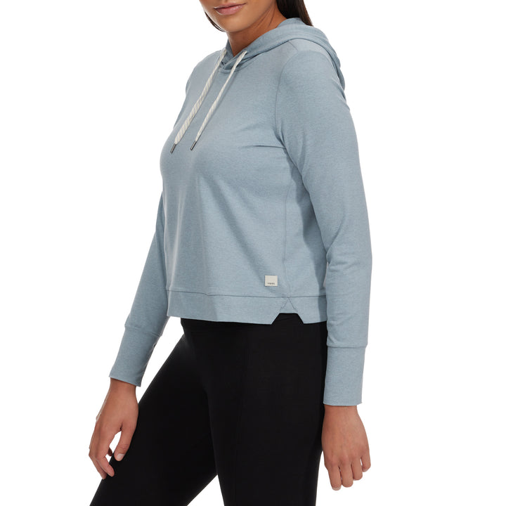 Vuori Halo Essential Hoodie - Women's Light Cloud Heather