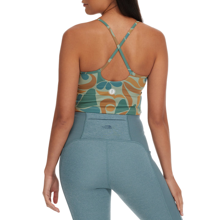 Parks Project Zion Narrows Recycled Cropped Tank Top - Women's Sea Green