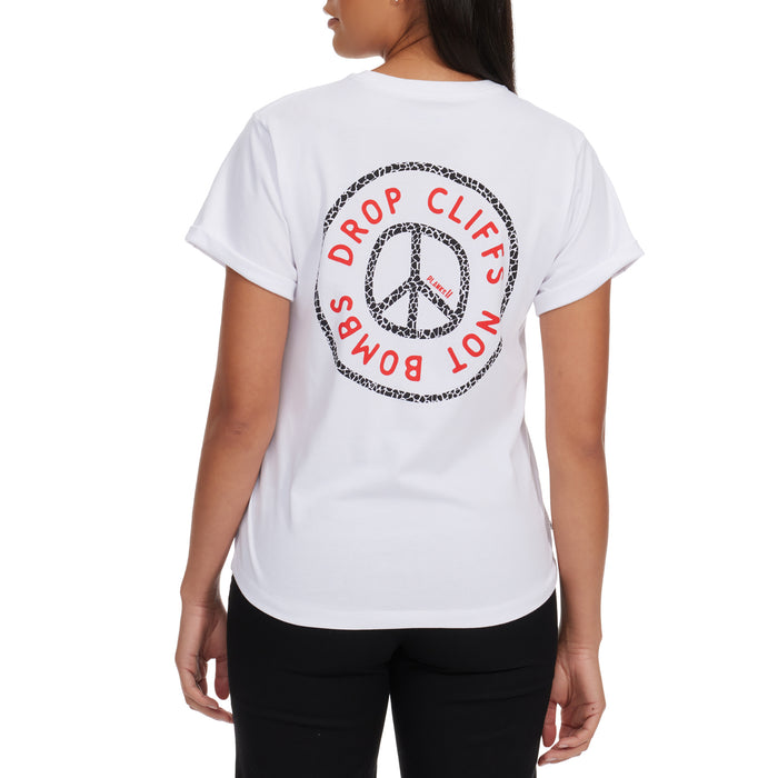Planks Recycled Relaxed T-Shirt - Women's White