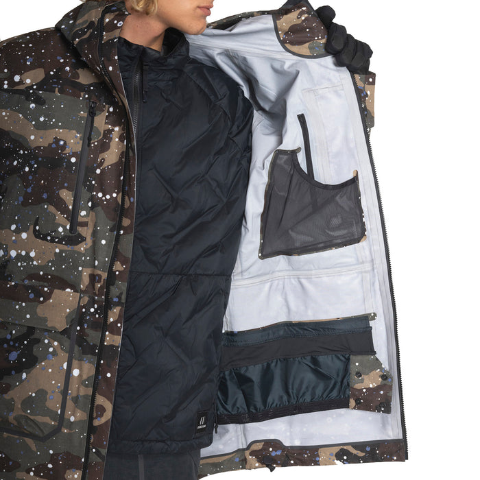 Armada Grands 3L Jacket - Men's Splatter Camo