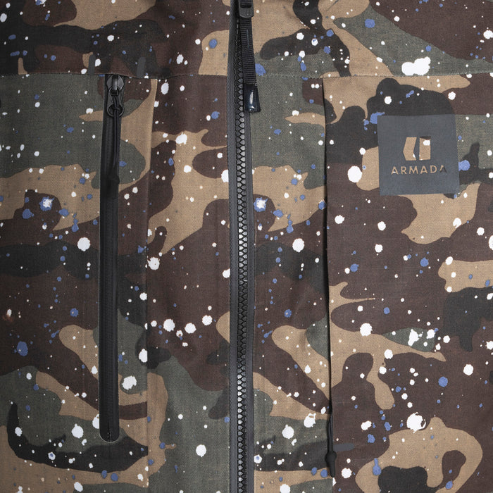 Armada Grands 3L Jacket - Men's Splatter Camo