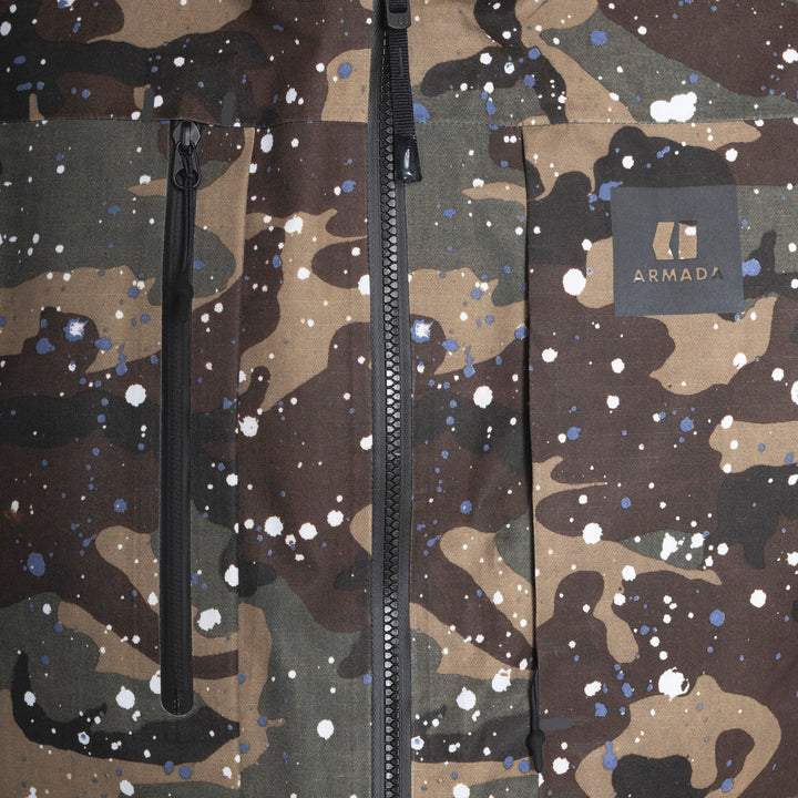 Armada Grands 3L Jacket - Men's Splatter Camo