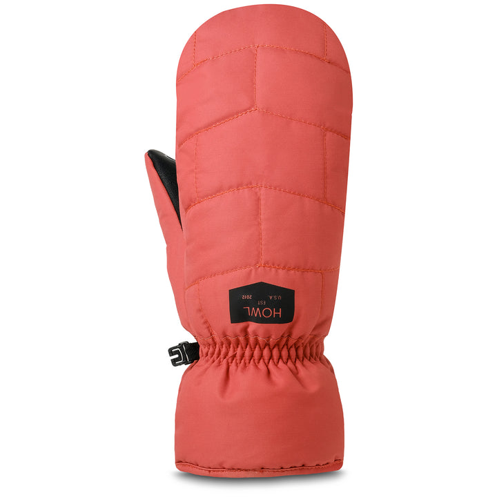 Howl Daily Mittens Faded Red
