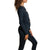 Girlfriend Collective Reset Cropped Long-Sleeve Tee - Women's Black