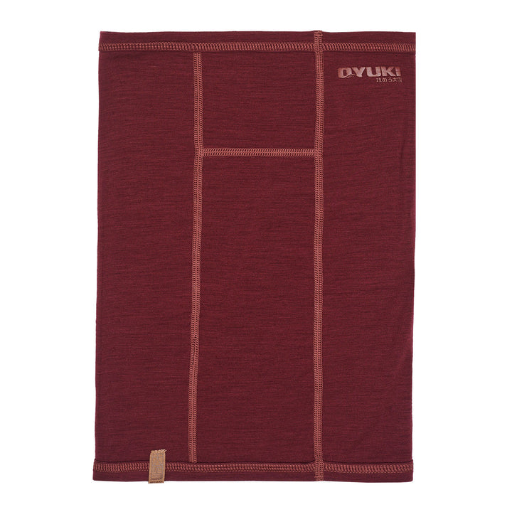 Oyuki Merino Neck Tube Burgandy