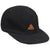Oyuki Polar Fleece 5 Panel Cap Black