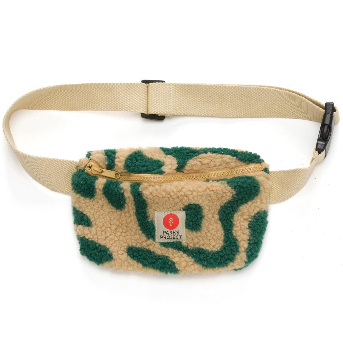Parks Project Yellowstone Geysers Sherpa Fanny Pack Green