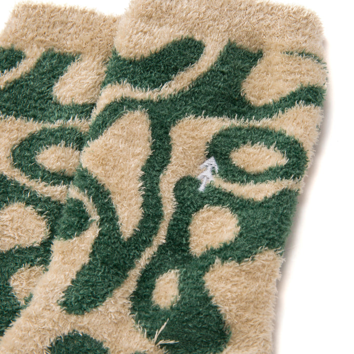 Parks Project Yellowstone Geysers Cozy Socks Green