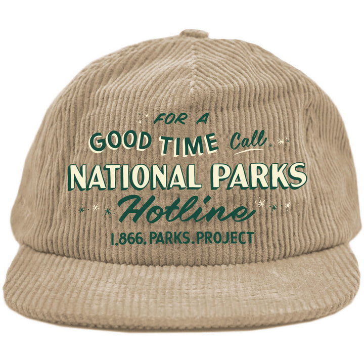Parks Project For a Good Time Cord Hat Khaki