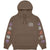 Parks Project National Parks Pictograms Fill In Hoodie - Unisex Brown
