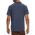 RVCA Endless Seersucker Short-Sleeve Shirt Moody Blue