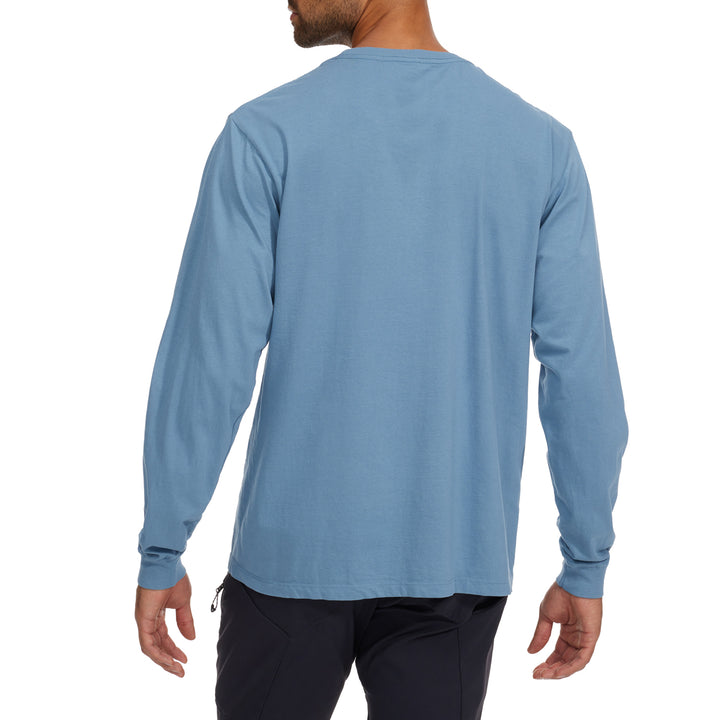 Vissla Vintage Premium Long-Sleeve Pocket T-Shirt - Men's Slate