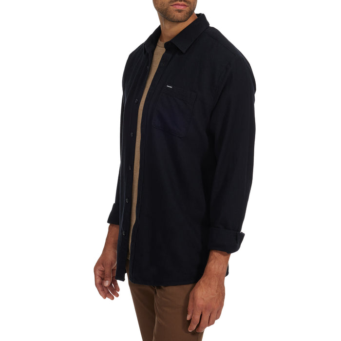 Volcom Caden Solid Long-Sleeve Shirt - Men's Black