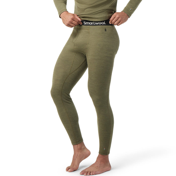 Smartwool Classic Thermal Merino Base Layer Bottoms - Men's Winter Moss Heather
