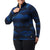 Smartwool Classic Thermal Merino Base Layer Pattern 1/4 Zip Plus Top - Women's Blueberry Hill Mountain Scape