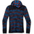 Smartwool Intraknit Thermal Merino Base Layer Pattern 1/2 Zip Hoodie - Men's Black Mountain