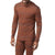 Smartwool Classic Thermal Merino Base Layer Pattern Crew - Men's Picante Heather Color Shift