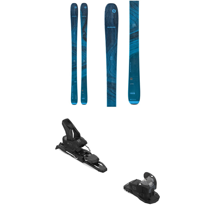 Blizzard Black Pearl 88 Skis - Women's 2023 + Salomon Warden MNC 11 Ski Bindings