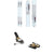 Salomon QST Blank Skis 2023 + Look Pivot 15 GW Ski Bindings