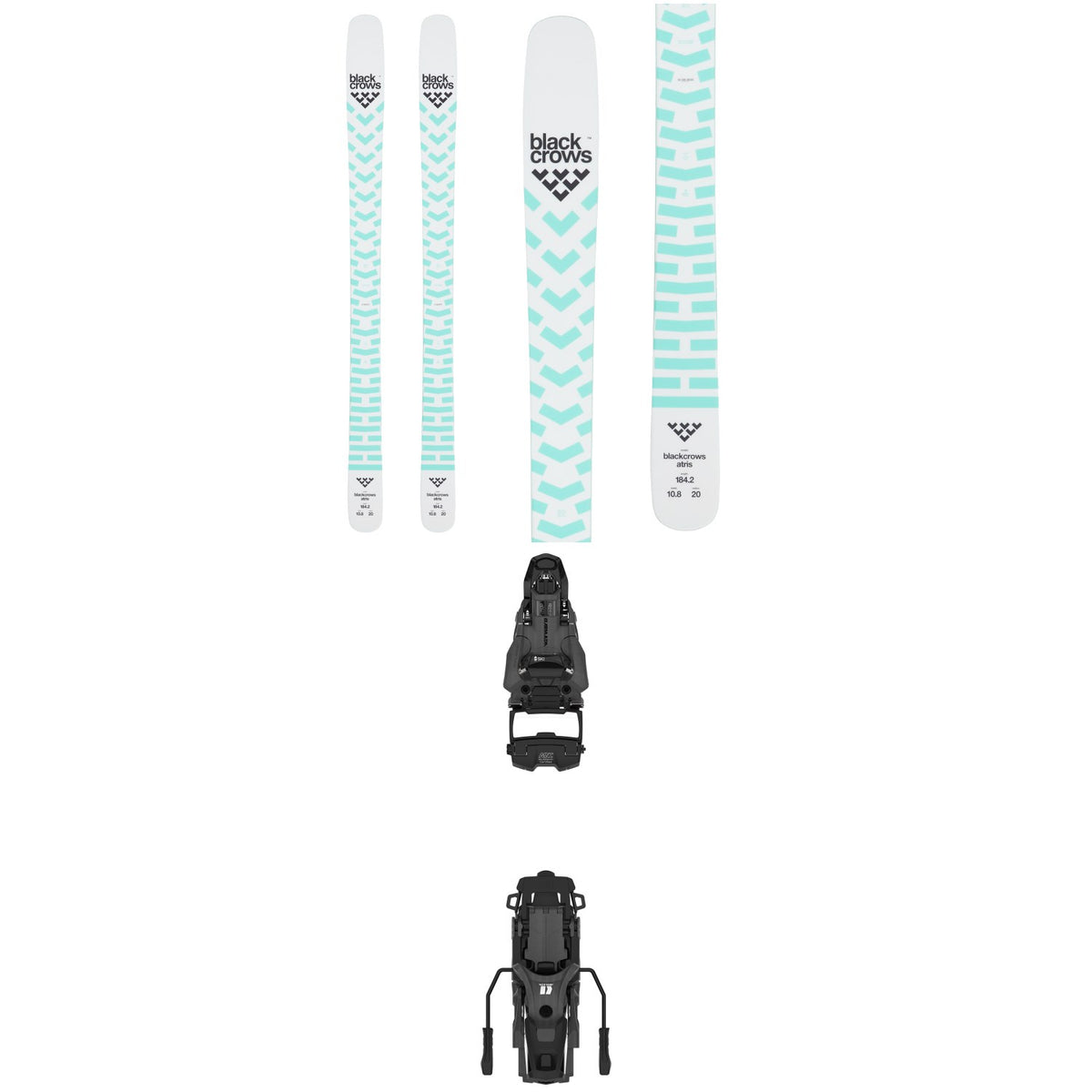 Black Crows Atris Skis + Armada Shift MNC 13 Alpine Touring Ski Bindings 2023