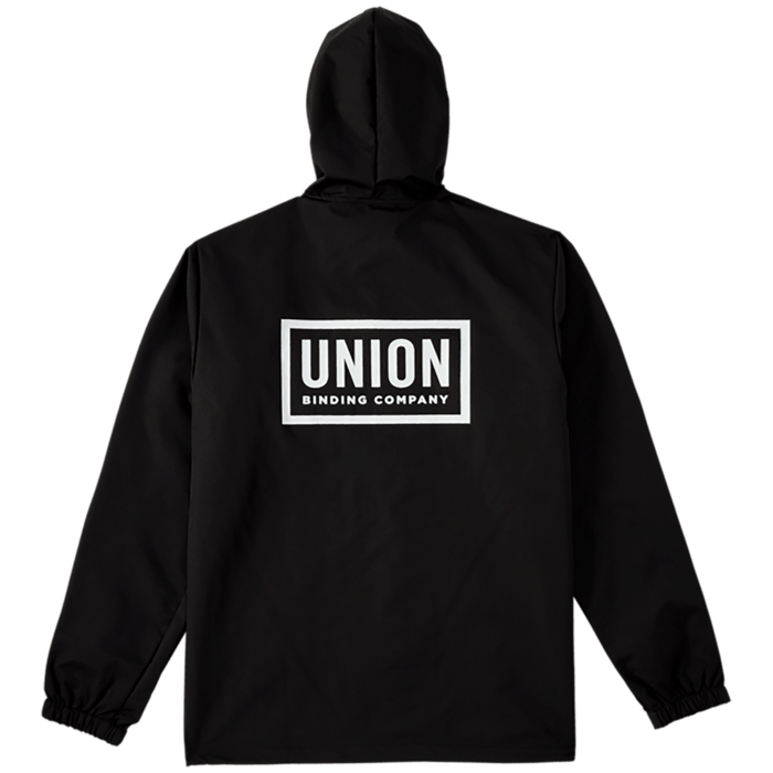 Union Hooded Coaches Jacket - Men's Black