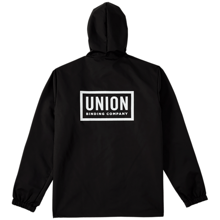 Union Hooded Coaches Jacket - Men's Black