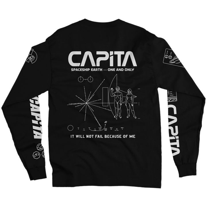 CAPiTA Spaceship Long-Sleeve T-Shirt - Men's Black