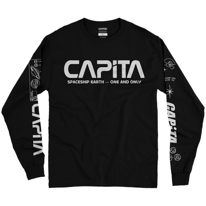 CAPiTA Spaceship Long-Sleeve T-Shirt - Men's Black