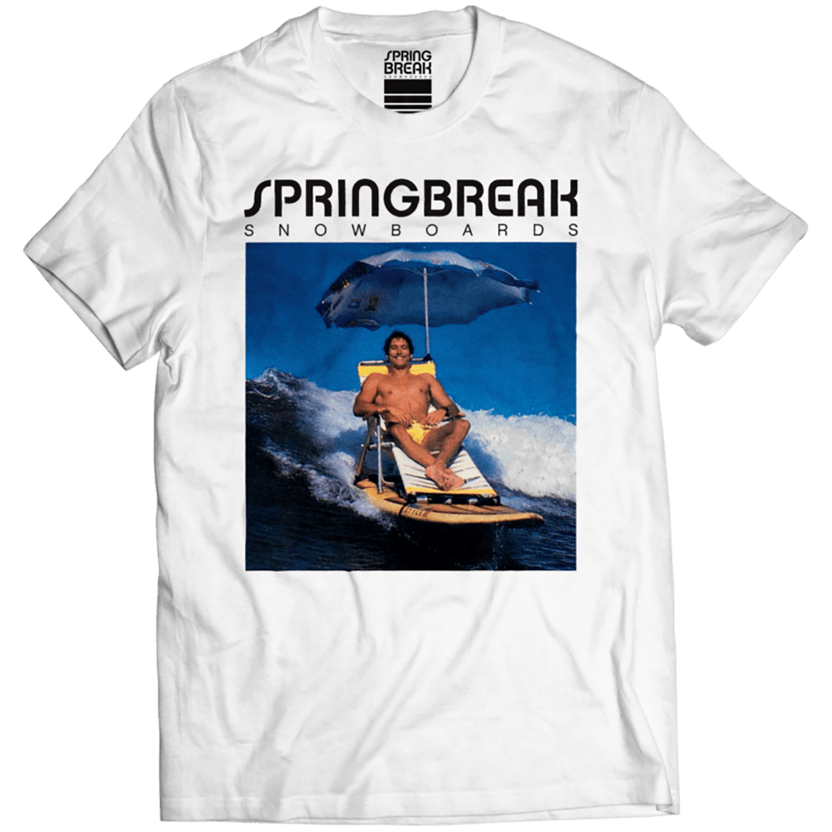 CAPiTA Spring Break Surf Dad T-Shirt - Men's White