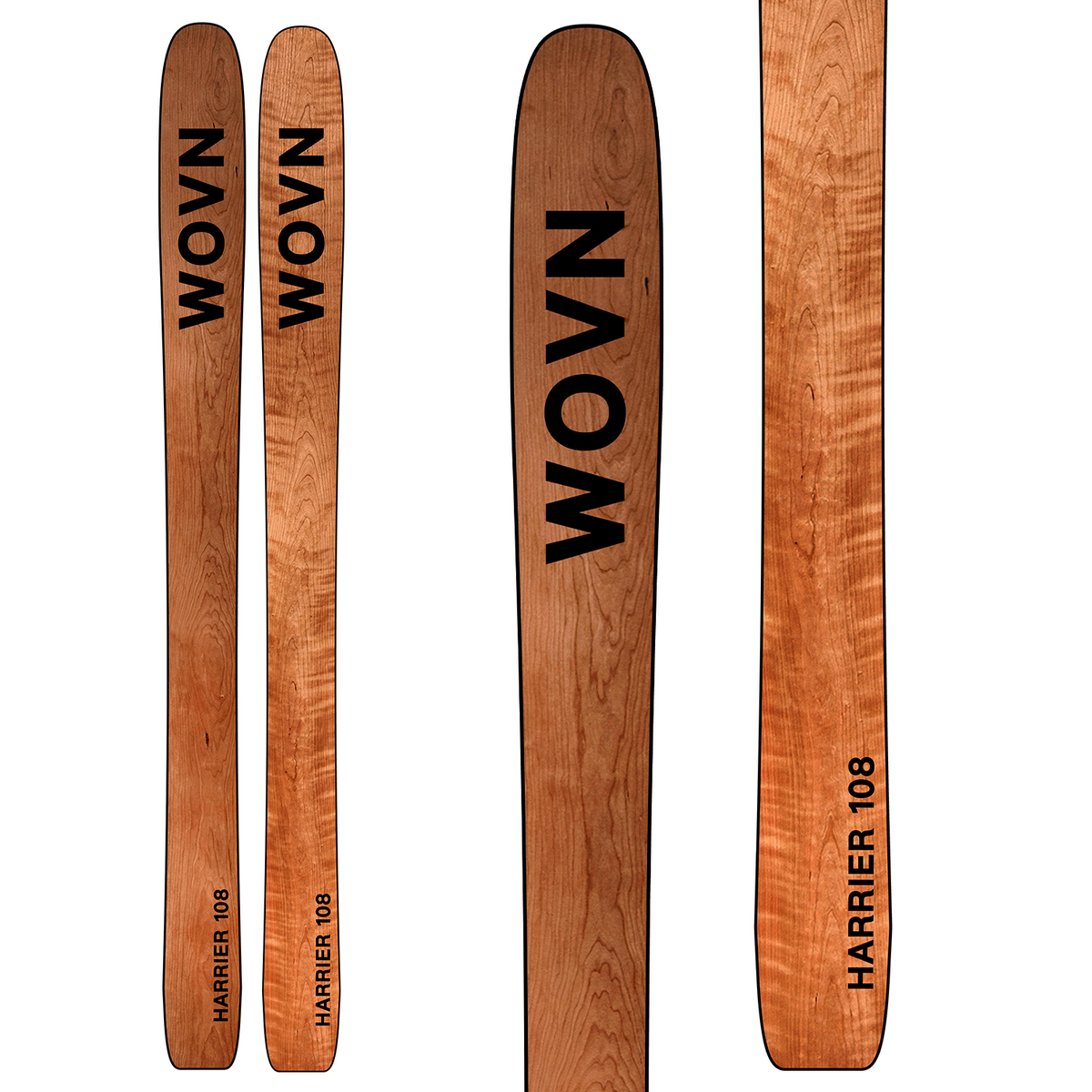 WOVN Skis Harrier 108 Tour Skis 2024