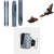 Salomon QST 98 Skis 2023 + Marker Kingpin 13 Alpine Touring Ski Bindings 2020 + evo x Pomoca Pro Glide Climbing Skins