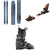 Salomon QST 98 Skis 2023 + Marker Kingpin 13 Alpine Touring Ski Bindings 2020 + Salomon Shift Pro 120 Alpine Touring Ski Boots 2022