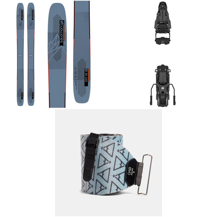 Salomon QST 98 Skis + Armada Shift MNC 13 Alpine Touring Ski Bindings + evo x Pomoca Pro Glide Climbing Skins 2023