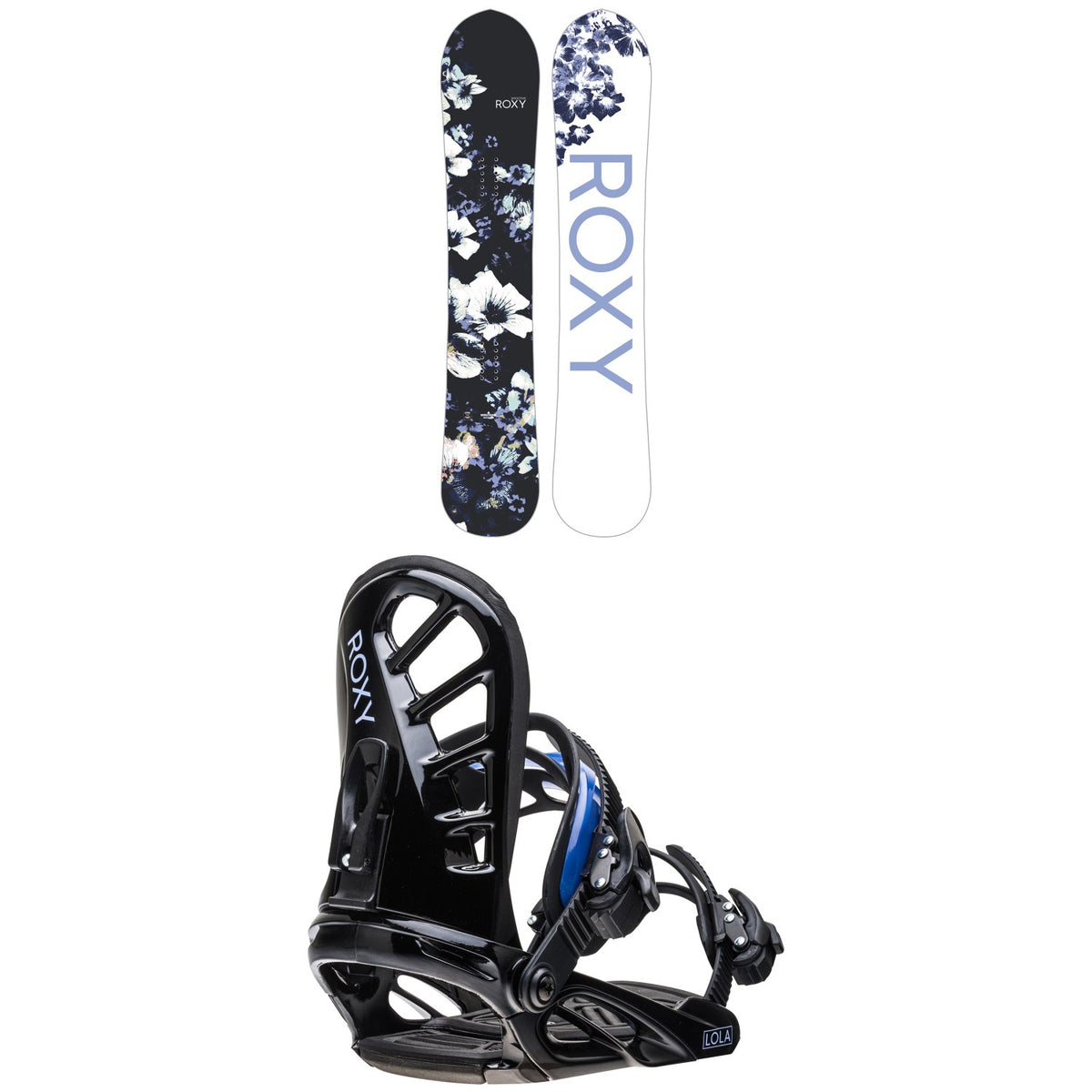 Roxy Smoothie C2 Snowboard + Lola Snowboard Bindings - Women's 2023