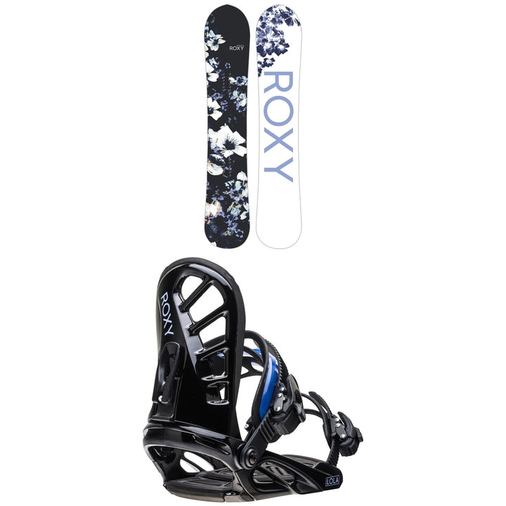Roxy Smoothie C2 Snowboard + Lola Snowboard Bindings - Women's 2023