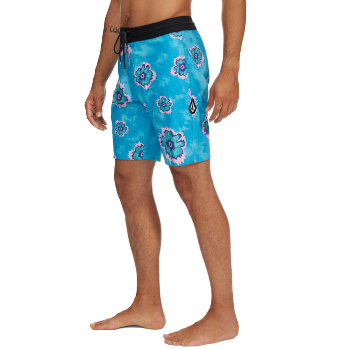 Volcom Medal Petal Stoney 19 Boardshorts - Men's Maliblue