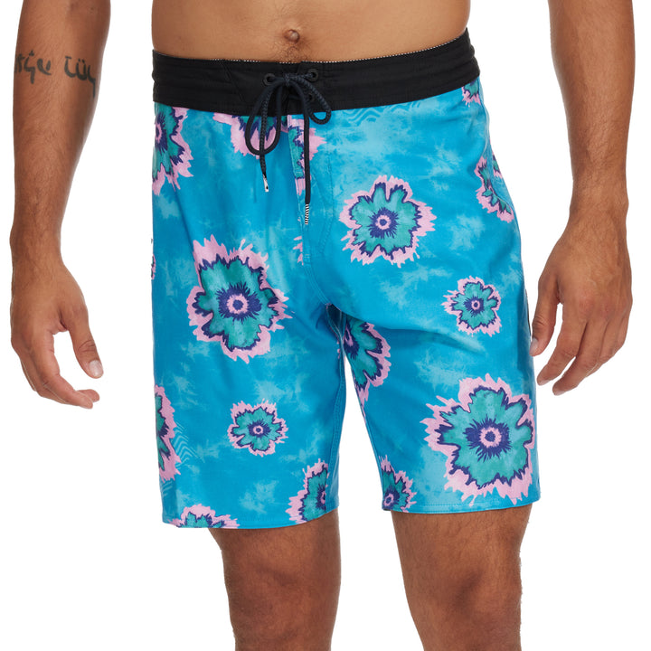 Volcom Medal Petal Stoney 19 Boardshorts - Men's Maliblue