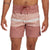 RVCA Westport Print Swim Trunks - Men's Brick