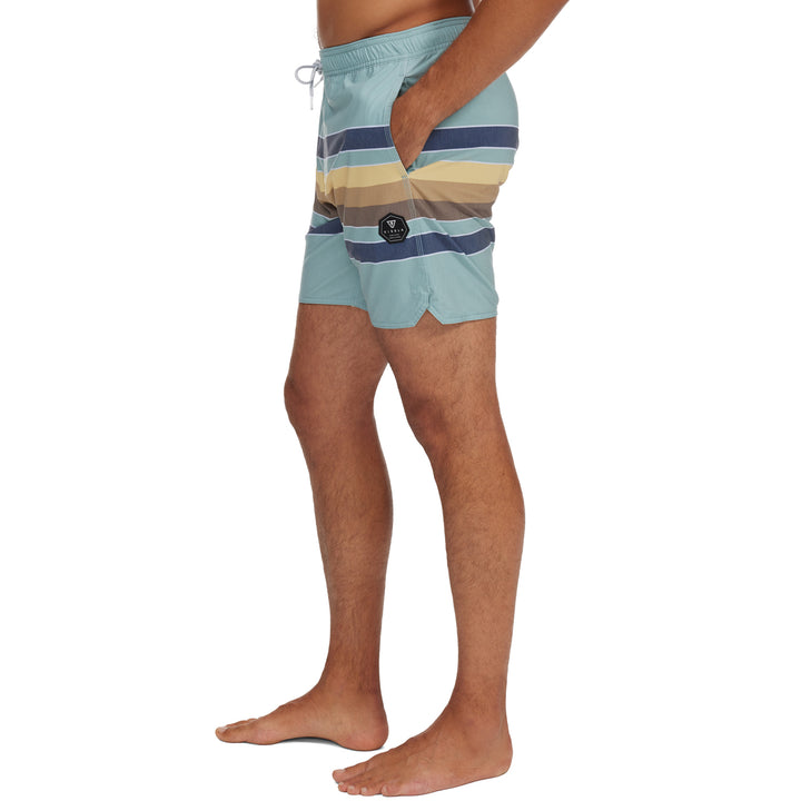 Vissla Fist Bump 17.5" Ecolastic Boardshorts - Men's Aloe