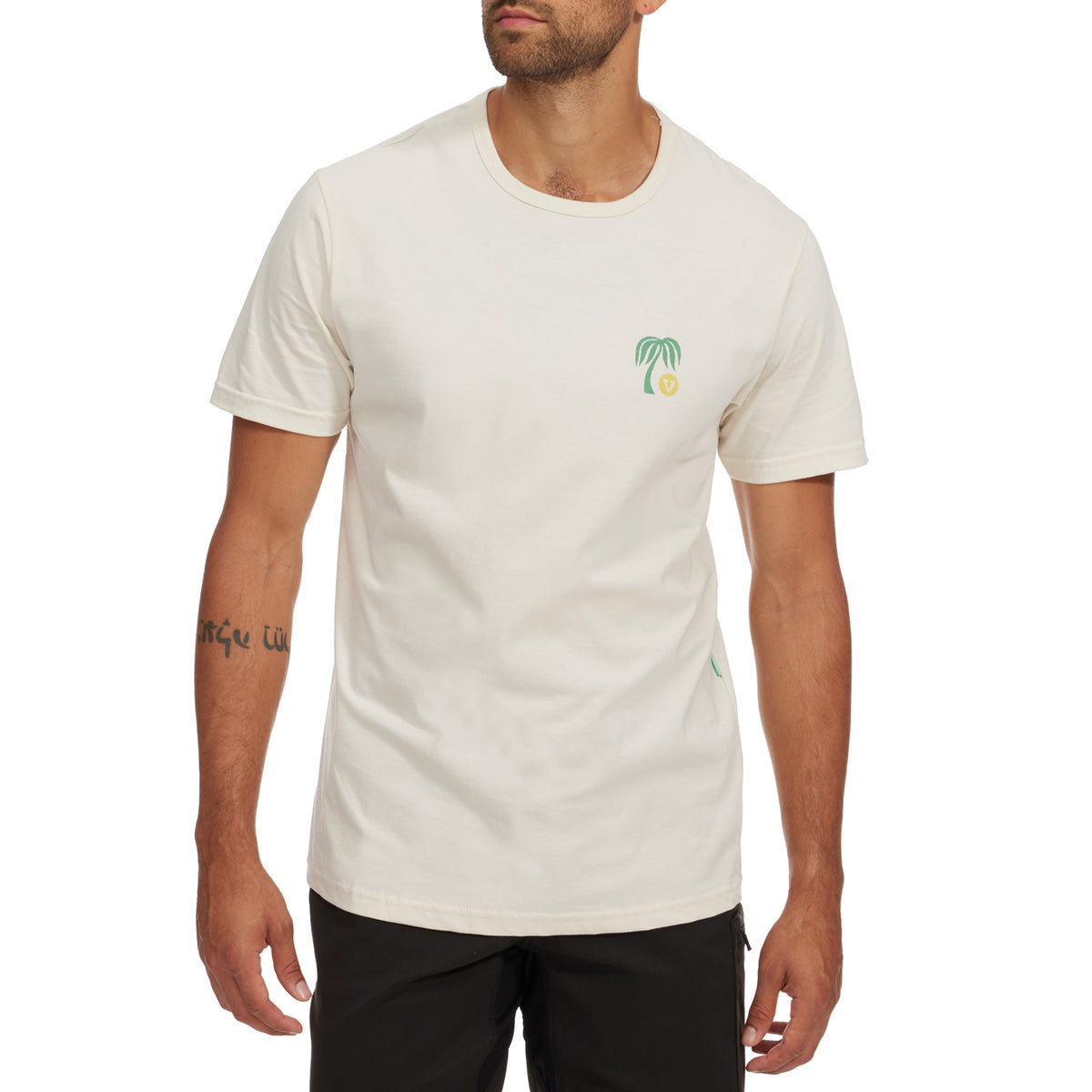 Vissla Sunray Organic T-Shirt - Men's Bone