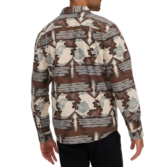Volcom Liberate Long-Sleeve Flannel - Men's White Flash
