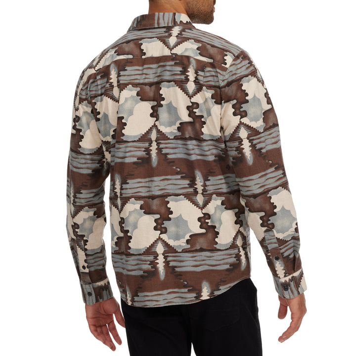 Volcom Liberate Long-Sleeve Flannel - Men's White Flash