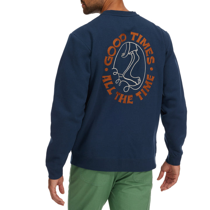 Dark Seas Cambridge Fleece - Men's Light Navy