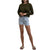 Rhythm Classic Crew Neck Fleece Sweater - Women's Olive