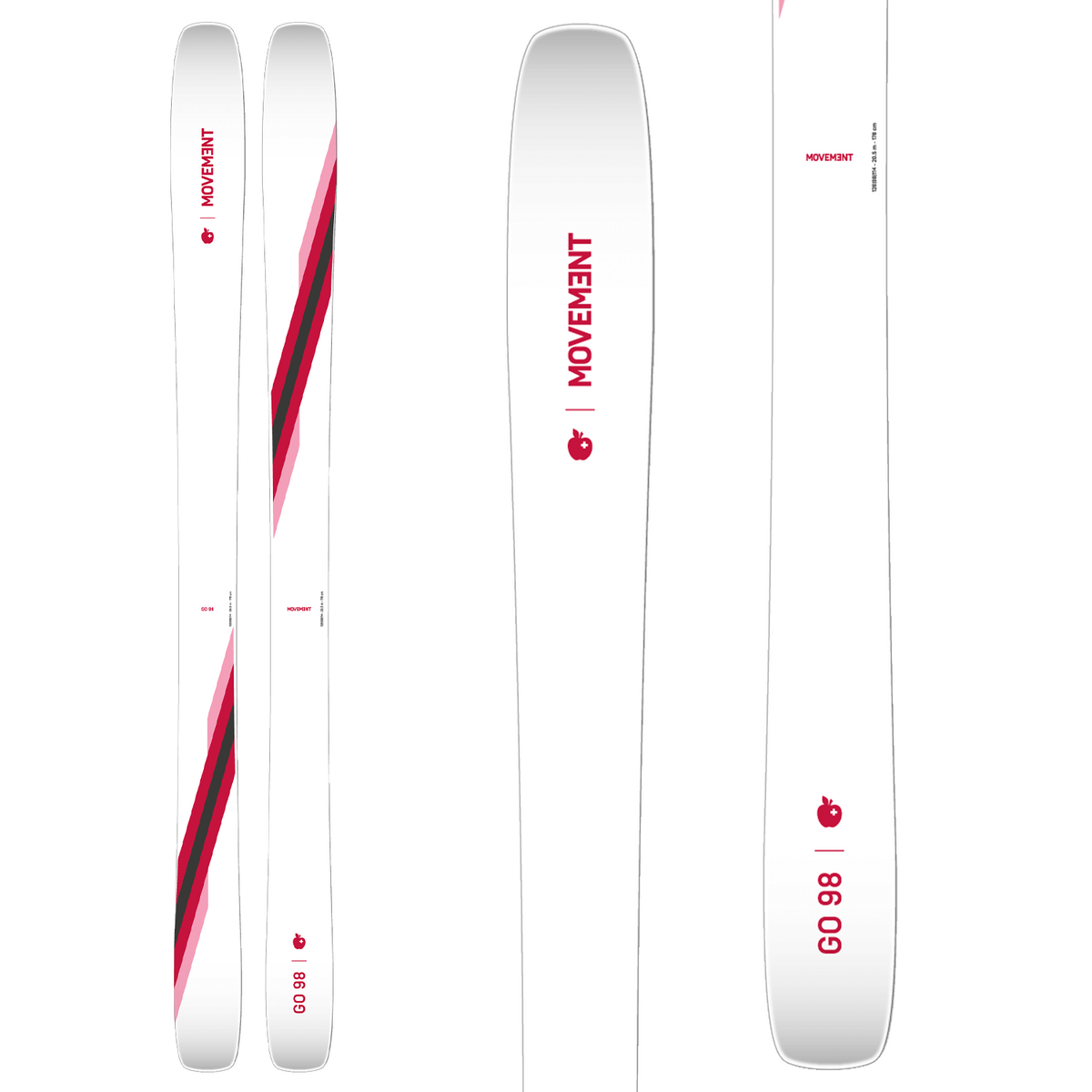 Movement GO 98 Ti Skis - Women's 2024