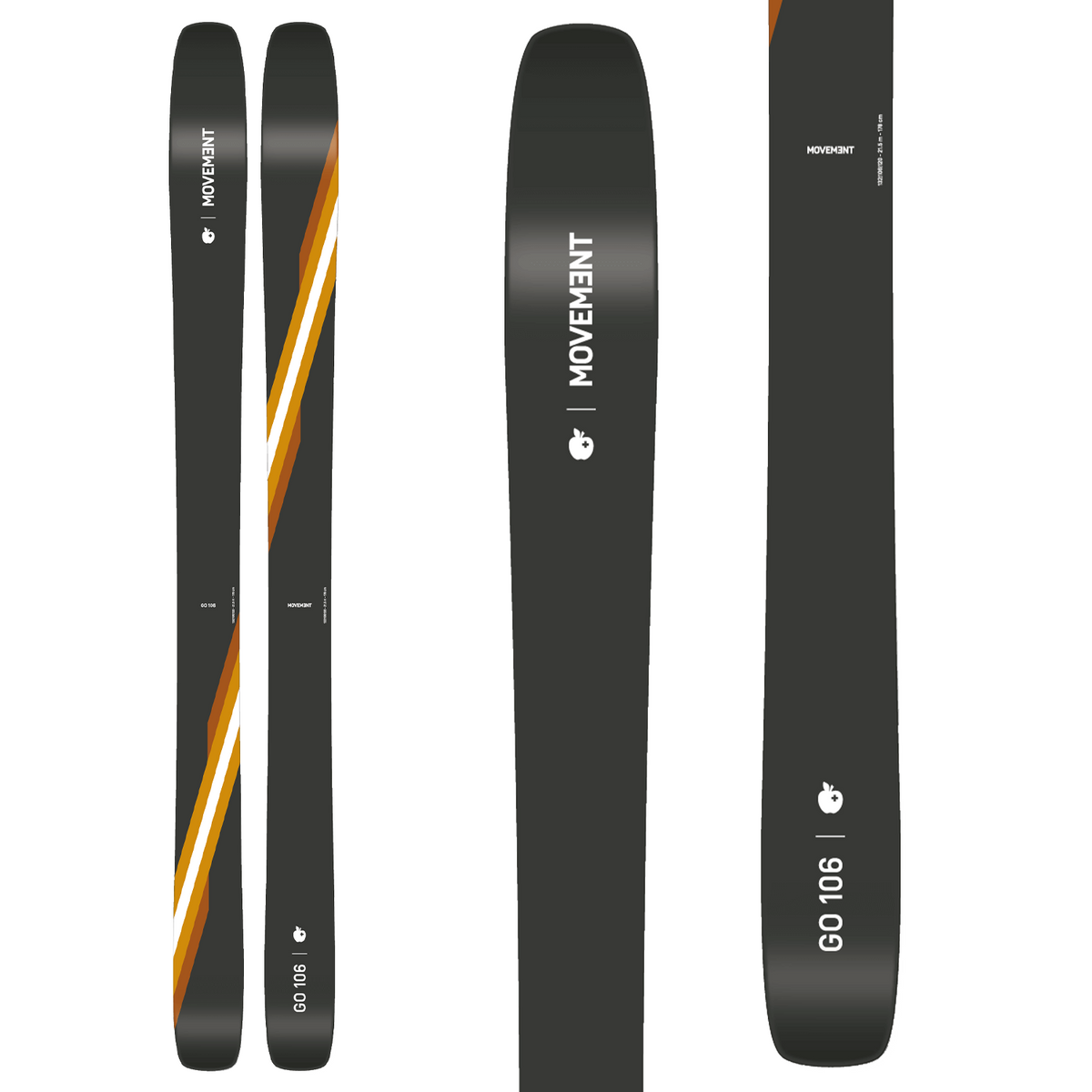 Movement GO 106 Ti Skis 2024
