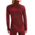 Icebreaker 250 Vertex Long-Sleeve Half Zip Top - Women's Espresso/Cherry/J