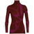 Icebreaker 250 Vertex Long-Sleeve Half Zip Top - Women's Espresso/Cherry/J