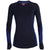 Icebreaker 260 Zone Long-Sleeve Top - Women's Midnight Navy/Royal Navy