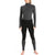 Icebreaker 260 ZoneKnit Long-Sleeve Half Zip Top - Women's Jet Heather/Black/Metro Heather/CB